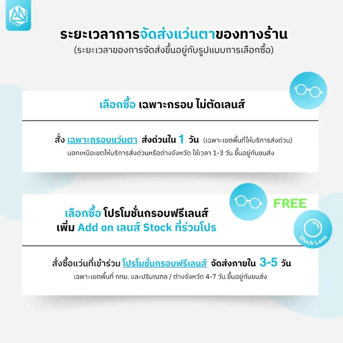 !! ลดราคาพิเศษ !! vanta. VECTOR เเว่นสายตาสั้น กรองเเสงสีฟ้า เลนส์สั่งตัดเฉพาะบุคคล - Image 2