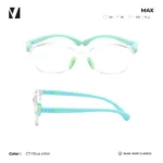 แว่นตากรองแสงสีฟ้าเด็ก vanta. MAX กรอบ TR90 ขาแว่นสปริงยืดหยุ่น น้ำหนักเบา ใส่สบาย - Image 4