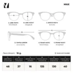 แว่นตากรองแสงสีฟ้าเด็ก vanta. MAX กรอบ TR90 ขาแว่นสปริงยืดหยุ่น น้ำหนักเบา ใส่สบาย - Image 5