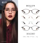 กรอบแว่นตา BOLON รุ่น MALMO BB7010 ทรง Oval กรอบ Titanium น้ำหนักเบา รับประกัน 1 ปี