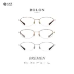กรอบแว่นตา BOLON รุ่น BREMEN BA7080 ทรง Oval กรอบ Titanium น้ำหนักเบา รับประกัน 1 ปี - Image 2