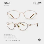 กรอบแว่นตา BOLON รุ่น LILLE BA7063 ทรง Oval กรอบ Titanium น้ำหนักเบา รับประกัน 1 ปี - Image 4