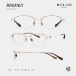 กรอบแว่นตา BOLON รุ่น BREMEN BA7080 ทรง Oval กรอบ Titanium น้ำหนักเบา รับประกัน 1 ปี - Image 4