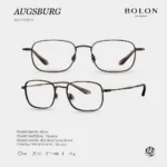 กรอบแว่นตา BOLON รุ่น AUGSBURG BA7081 ทรง Pillow กรอบ Titanium น้ำหนักเบา รับประกัน 1 ปี - Image 4