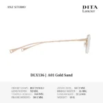 DITA Lancier DLX136 กรอบแว่นตา Titanium ทรง Rectangle Luxury Sport  Made in Japan ของแท้รับประกัน 1 ปี - Image 4