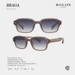 แว่นกันแดด BOLON BRAGA BL3273 กรอบ Acetate  พร้อมเลนส์ตัวเลือก Polarized  ออกเเดดเปลี่ยนสี รับประกัน 1 ปี - Image 4