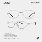 กรอบแว่นตา BOLON รุ่น LILLE BA7063 ทรง Oval กรอบ Titanium น้ำหนักเบา รับประกัน 1 ปี - Image 5