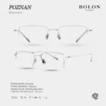 กรอบแว่นตา BOLON รุ่น POZNAN BR1005 ทรง Rectangle กรอบ Titanium น้ำหนักเบา รับประกัน 1 ปี - Image 5