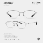 กรอบแว่นตา BOLON รุ่น BREMEN BA7080 ทรง Oval กรอบ Titanium น้ำหนักเบา รับประกัน 1 ปี - Image 7