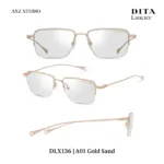 DITA Lancier DLX136 กรอบแว่นตา Titanium ทรง Rectangle Luxury Sport  Made in Japan ของแท้รับประกัน 1 ปี - Image 8