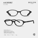 กรอบแว่นตา BOLON รุ่น AALBORG BJ3236 ทรง Oval กรอบ Acetate ดีไซน์เรียบหรู ของแท้ รับประกัน 1 ปี - Image 3