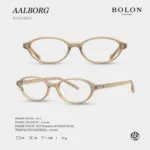 กรอบแว่นตา BOLON รุ่น AALBORG BJ3236 ทรง Oval กรอบ Acetate ดีไซน์เรียบหรู ของแท้ รับประกัน 1 ปี - Image 5