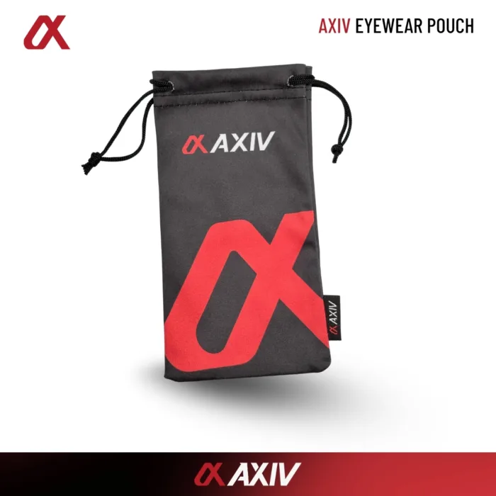 ซองผ้าไมโครไฟเบอร์สำหรับแว่นตากีฬา AXIV EYEWEAR POUCH แบบเชือกรูด น้ำหนักเบา พกพาสะดวก - Image 6
