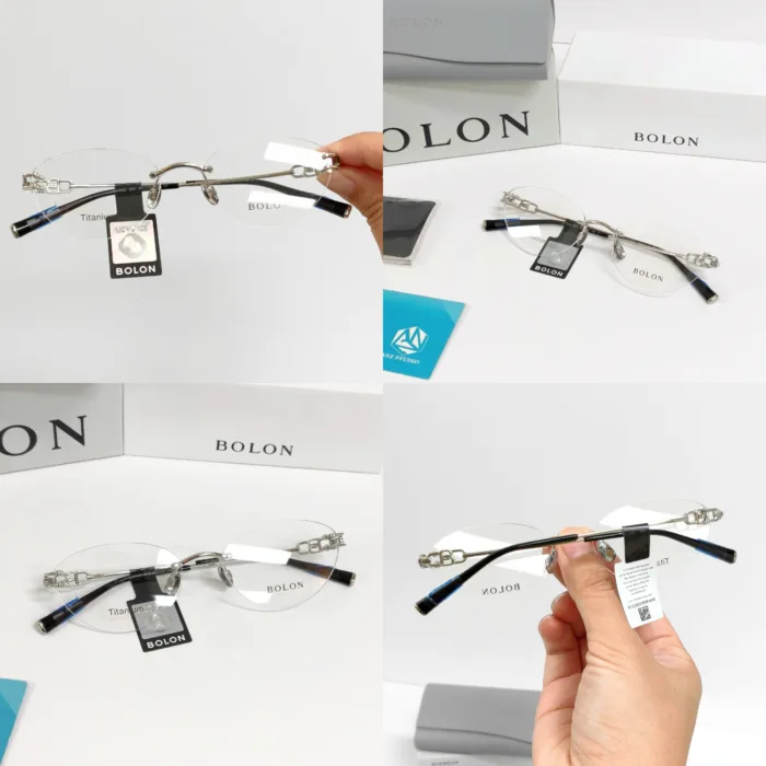 กรอบแว่นตา BOLON รุ่น BOLON รุ่น FERRARA BA7092 ทรง Oval กรอบ Titanium น้ำหนักเบา รับประกัน 1 ปี - Image 6