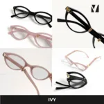 vanta. IVY แว่นสายตายาวพร้อมกรองแสงสีฟ้ากรอบพับได้ ออกแดดเปลี่ยนสีเทา ทรงแคทอาย มีค่าสายตาให้เลือก - Image 4