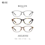 กรอบแว่นตา BOLON รุ่น MELROSE BJ5233 ทรง Roundy Square กรอบ TR ขา β Titanium น้ำหนักเบา ของแท้ รับประกัน 1 ปี - Image 2