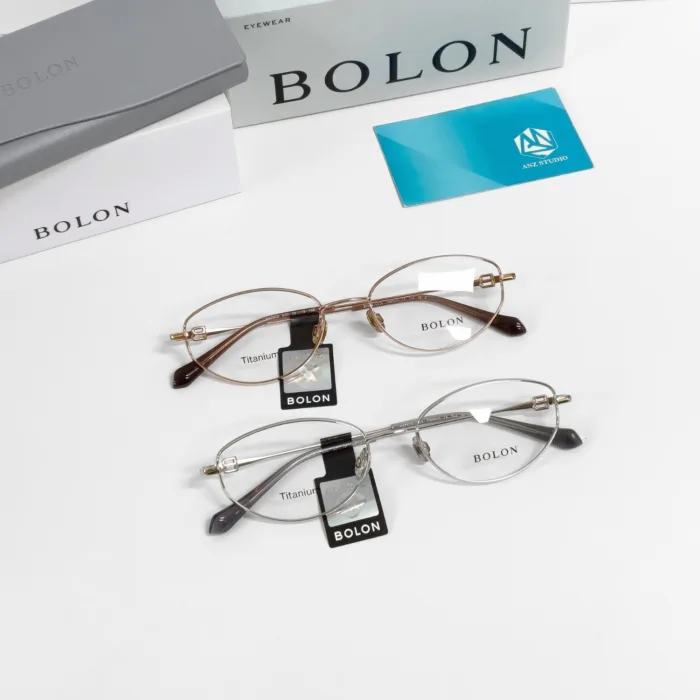 กรอบแว่นตา BOLON รุ่น MAINZ BA7079 ทรง Oval กรอบ Titanium น้ำหนักเบา รับประกัน 1 ปี - Image 5
