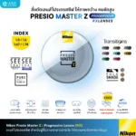 (RX) Nikon Presio Master Z เลนส์โปรเกรสซีฟ มองชัดทุกระยะ ให้ภาพกว้าง คมชัด การเห็นเป็นธรรมชาติ