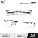 กรอบแว่นตา OAKLEY MARAIS OX5096 กรอบไร้ขอบ Titanium น้ำหนักเบา ของแท้รับประกัน 2 ปี - Image 7