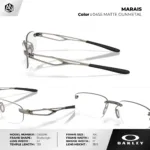 กรอบแว่นตา OAKLEY MARAIS OX5096 กรอบไร้ขอบ Titanium น้ำหนักเบา ของแท้รับประกัน 2 ปี - Image 8