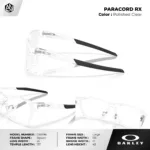 กรอบแว่นตา OAKLEY OX8196 PARACORD ทรง Soft Square  น้ำหนักเบา ของแท้รับประกัน 2 ปี - Image 6