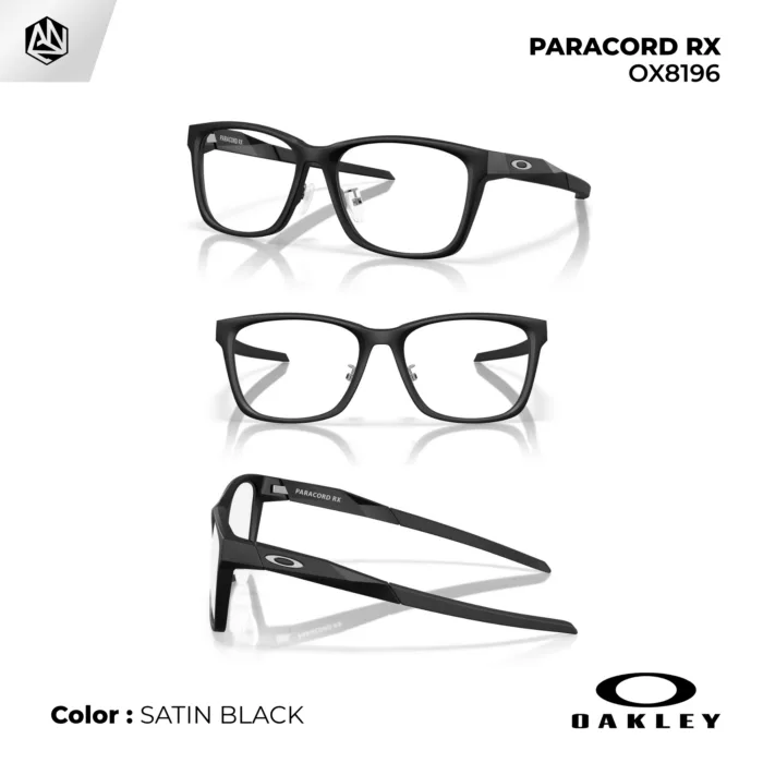 กรอบแว่นตา OAKLEY OX8196 PARACORD ทรง Soft Square  น้ำหนักเบา ของแท้รับประกัน 2 ปี - Image 7