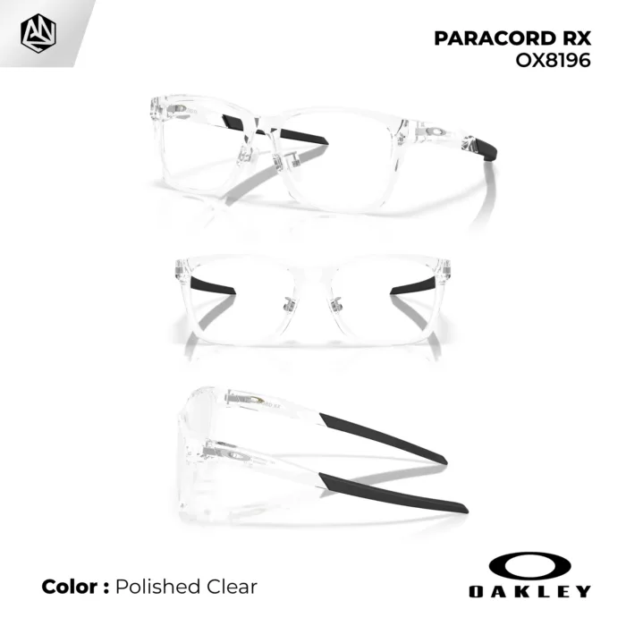 กรอบแว่นตา OAKLEY OX8196 PARACORD ทรง Soft Square  น้ำหนักเบา ของแท้รับประกัน 2 ปี - Image 8