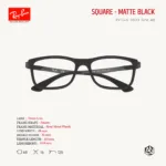 Ray-Ban Junior รุ่น RY1549 Eyeglasses Size 48 กรอบแว่นตาเด็ก ทรง Square ดีไซน์ทันสมัย ใส่สบาย เหมาะสำหรับเด็กอายุ 11–13 ปี - Image 3