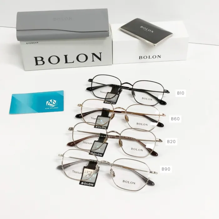 กรอบแว่นตา BOLON รุ่น TRIER BA7082 ทรง Roundy Square กรอบ Titanium น้ำหนักเบา รับประกัน 1 ปี - Image 9