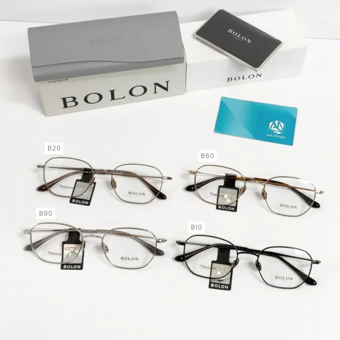 กรอบแว่นตา BOLON รุ่น TRIER BA7082 ทรง Roundy Square กรอบ Titanium น้ำหนักเบา รับประกัน 1 ปี - Image 8