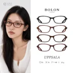 กรอบแว่นตา BOLON รุ่น UPPSALA BJ3235 ทรง Pillow กรอบ Acetate ดีไซน์เรียบหรู ของแท้ รับประกัน 1 ปี