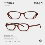 กรอบแว่นตา BOLON รุ่น UPPSALA BJ3235 ทรง Pillow กรอบ Acetate ดีไซน์เรียบหรู ของแท้ รับประกัน 1 ปี - Image 4