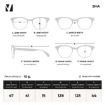 vanta. SHA แว่นตากรองแสงสีฟ้าเด็ก กรอบ TR90 น้ำหนักเบา ใส่สบาย ยืดหยุ่นสูง - Image 2