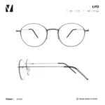 แว่นกรองแสงสีฟ้า vanta. LYO  น้ำหนักเบา ทรง Round ตัดเลนส์สายตาได้ - Image 2