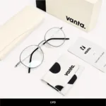 แว่นกรองแสงสีฟ้า vanta. LYO  น้ำหนักเบา ทรง Round ตัดเลนส์สายตาได้ - Image 4