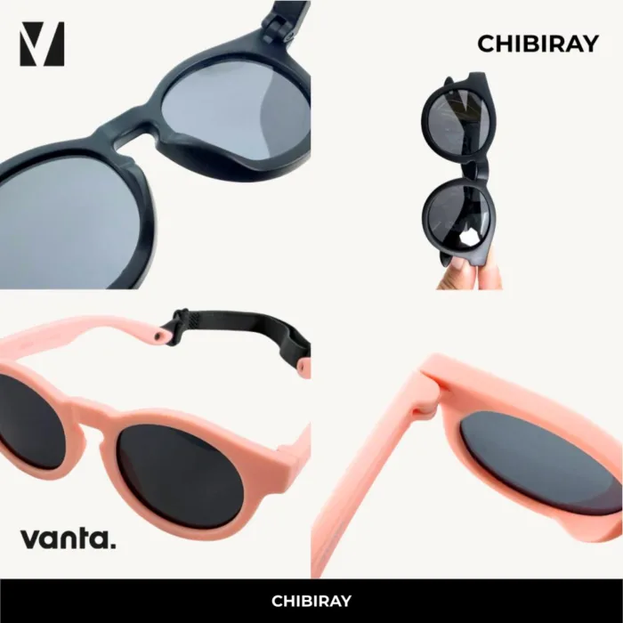 vanta. CHIBI Ray แว่นกันแดดเด็ก 0–3 ปี เลนส์ Polarized UV400 กรอบ TR90 พร้อมสายคล้องปรับระดับ - Image 5
