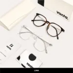 แว่นกรองแสงสีฟ้า vanta. LINA น้ำหนักเบา ทรง Rounded Square ตัดเลนส์สายตาได้ - Image 5