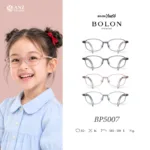 แว่นตา BOLON สำหรับเด็กอายุ 3–12 ปี รุ่น BP5007 วัสดุ PPSU น้ำหนักเบา ขาเเว่นปรับความยาวได้ รับประกัน 1 ปี