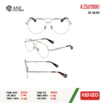 กรอบแว่นตา KENZO KZ50190U กรอบแว่นตา ทรง Aviator แว่นสไตล์วินเทจ ของแท้ รับประกัน 1 ปี - Image 8