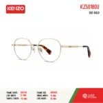 กรอบแว่นตา KENZO KZ50180U กรอบแว่นตา ทรง Square วัสดุ Metal ของแท้ รับประกัน 1 ปี - Image 3