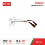 กรอบแว่นตา KENZO KZ50207U กรอบแว่นตา ทรง Round วัสดุ Metal ของแท้ รับประกัน 1 ปี - Image 4