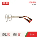 กรอบแว่นตา KENZO KZ50180U กรอบแว่นตา ทรง Square วัสดุ Metal ของแท้ รับประกัน 1 ปี - Image 4