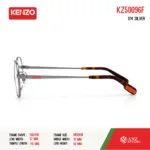 กรอบแว่นตา KENZO KZ50096F กรอบแว่นตา Titanium ทรง Square น้ำหนักเบา ของแท้ รับประกัน 1 ปี - Image 3
