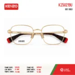 กรอบแว่นตา KENZO KZ50219U กรอบแว่นตา ทรง Square วัสดุ Metal ของแท้ รับประกัน 1 ปี - Image 5
