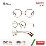 กรอบแว่นตา KENZO KZ50191U กรอบแว่นตา ทรงกลมมน วัสดุ Metal แว่นสไตล์วินเทจ  ของแท้ รับประกัน 1 ปี - Image 6