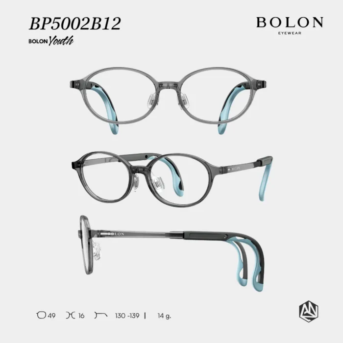 แว่นตา BOLON สำหรับเด็กอายุ 3–12 ปี รุ่น BP5002 วัสดุ PPSU น้ำหนักเบา ขาเเว่นปรับความยาวได้ รับประกัน 1 ปี - Image 7