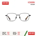 กรอบแว่นตา KENZO KZ50209U กรอบแว่นตา ทรง Square วัสดุ Metal  ของแท้ รับประกัน 1 ปี - Image 3
