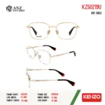 กรอบแว่นตา KENZO KZ50219U กรอบแว่นตา ทรง Square วัสดุ Metal ของแท้ รับประกัน 1 ปี - Image 6