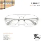 กรอบแว่นตา BURBERRY รุ่น BE1404 ทรง Rectangle กรอบโลหะดีไซน์เรียบหรู ของแท้ รับประกัน 2 ปี - Image 6