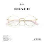 กรอบแว่นตา COACH รุ่น HC5213TD ทรง Round กรอบ Titanium ดีไซน์เรียบหรู น้ำหนักเบา รับประกัน 2 ปี - Image 5